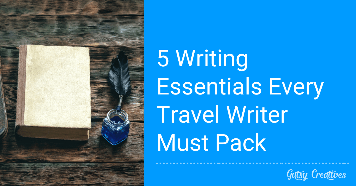 writer travel essentials